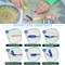 Squirrel Latch Hook Rug Kit for Adults DIY Animal Rug Making Craft Cross Stitch Cushion Crochet Yarn Kits Color Printed Canvas for Home Decor Festival Gift 20.5X15inch